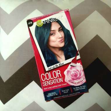 Garnier Color Sensation Hair Color Cream - USA 8.10 Head in the Clouds (Light Blue)