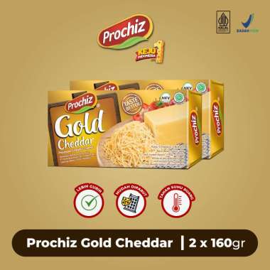 Keju PROCHIZ Gold 160 gr Double Pack