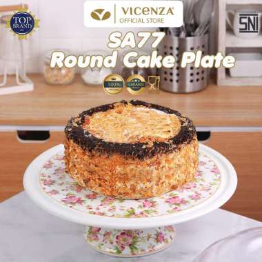 Vicenza Piring Kue Bulat SA77 Motif Melati