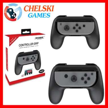 Chelski Games - Dobe Controller Grip Nintendo Switch / Switch Oled TNS-851B GREY