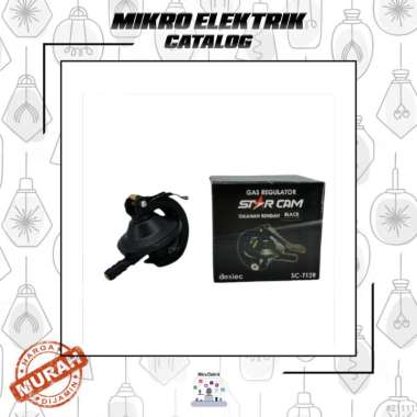 Regulator StarCam SC-T12R Regulator Gas Tekanan Rendah Tanpa Meter