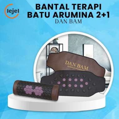 DANBAM Bantal Terapi Batu Arumina 2+1 - Lejel Home Shopping
