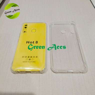 SILIKON ( INFINIX HOT 8 ) CASE ANTI CRACK BENING / SOFTCASE / SOFT CASE / CASING HP HANDPHONE