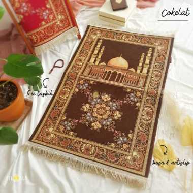 [S6] Sajadah busa tebal turki anti slip turkey premium murah asli original kado islami orang tua Cok