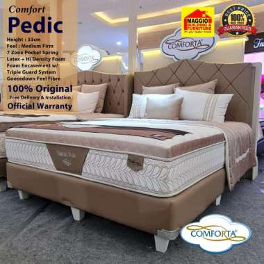 Maggio - Kasur Springbed Comforta Comfort Pedic - Comforta Springbed SET 100 x 200