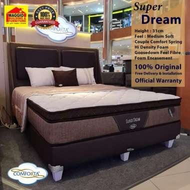 Maggio - Kasur Springbed Comforta Super Dream - Comforta Springbed SET 160 x 200