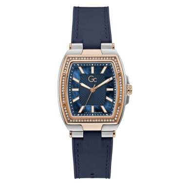 GC Y90002L7MF - GC Couture Tonneau Mid Size Flexstrap Blue Ladies Watch Original