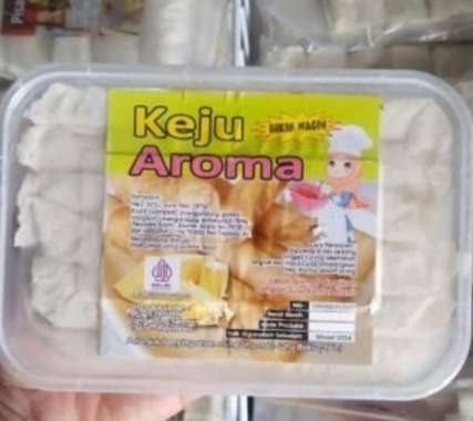 Keju Aroma Piscok Premium Rasa Berkelas 12pcs Coklat