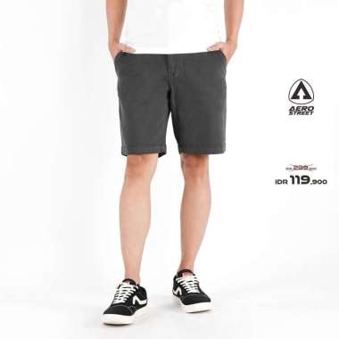 Aerostreet Chinos Pendek Emilio Abu Tua Celana Chino EAAAA 34