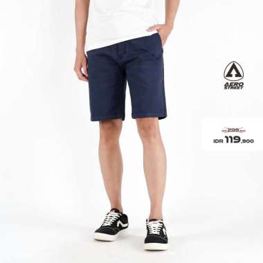 Aerostreet Chinos Pendek Emilio Navy Celana Chino EAAAA 30