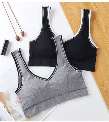 OEM SK-P94-P97 Pakaian Dalam Wanita Bra Yoga Bra Tanpa Kawat / Sport Bra Push Up / Pakaian Olahraga 