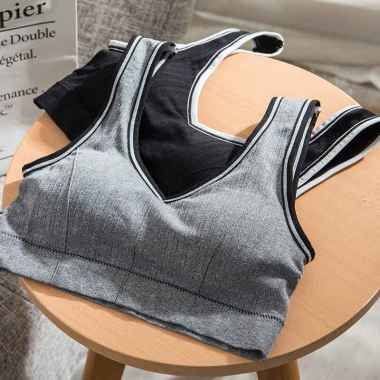 ONE-P94-P97 Pakaian Dalam Wanita Bra Yoga Bra Tanpa Kawat / Sport Bra Push Up / Pakaian Olahraga Wan