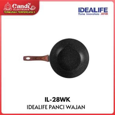 IDEALIFE - WOK COOKWARE - PANCI WAJAN (28CM) - IL-28WK