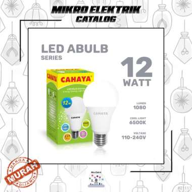 Lampu Led Cahaya 12 Watt Putih