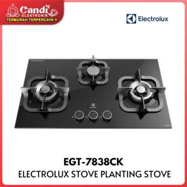 ELECTROLUX Kompor Tanam Gas 3 Tungku EGT7838CK