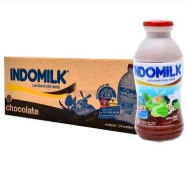 Indomilk Botol Coklat 190Ml