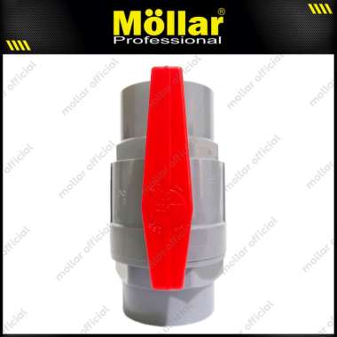 BLITZ 931-HD Ball Valve 2" PVC Polos Stop Kran Air Pipa Plastik