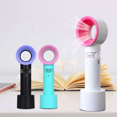OEM Bladeless Fan Kipas Angin Tanpa Baling HItam