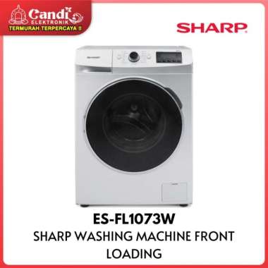 SHARP MESIN CUCI FRONT LOADING 7 KG ES-FL1073W