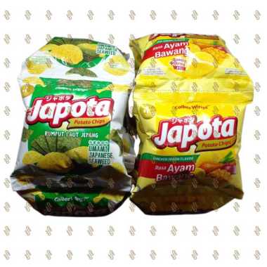 Japota 14gr - Renceng isi 10 pcs seaweed