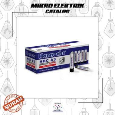Baterai Hannochs batre AAA / A3