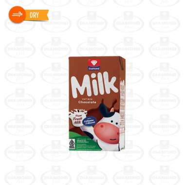 Promo Harga Diamond Milk UHT Chocolate 125 ml - Blibli