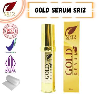 SR12 GOLD SERUM / SERUM ANTIAGING KULIT KENCANG CERAH DAN GLOWING BPOM