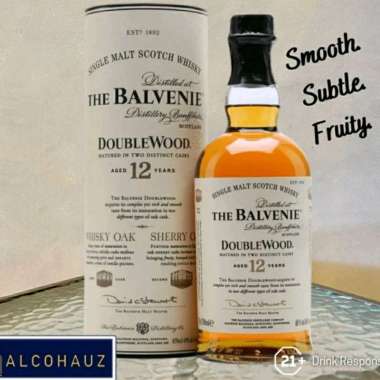 ORIGINAL Balvenie 12 Year Doublewood Double Wood Singlemalt Whisky