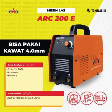 Mesin Travo Las Inverter Daesung MMA ARC 200 E ARC200 ARC-200