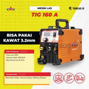 Mesin Travo Las Inverter Daesung TIG ARGON TIG 160 C TIG160 TIG-160