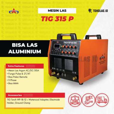 Mesin Travo Las Inverter Daesung TIG ARGON TIG 315 P AC/DC TIG315 ACDC