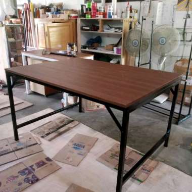 Meja Lipat Semi Permanen 120x100x75
