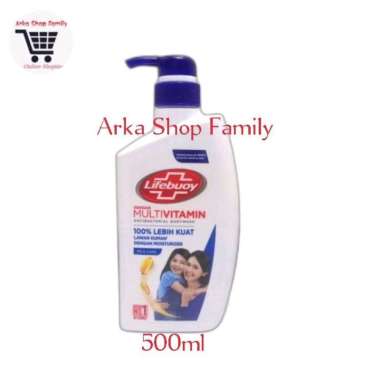 LIFEBUOY Sabun Mandi Cair Mildcare Pump Botol 500ml