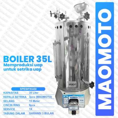 Setrika Uap / Boiler Maomoto Kapasitas 35 liter