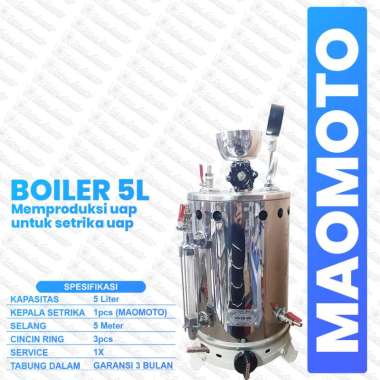 Setrika Uap / Boiler MBI kapasitas 5 liter