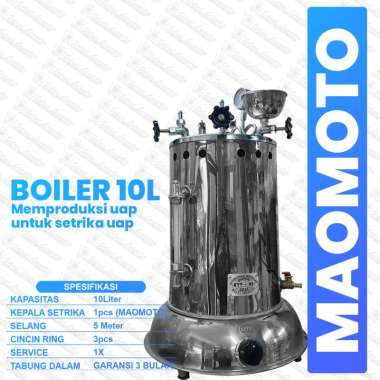 Boiler Setrika Uap Laundry Garmen Konveksi 10 Liter type KTT