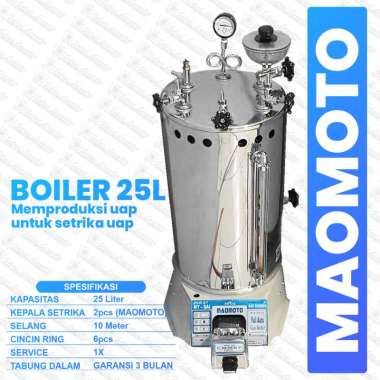 Setrika Uap / Boiler Kapasitas 25 Liter