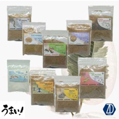 Tepung Jangkrik / Kroto / Kelabang Makanan Burung Berkicau Tepung Ulat Jerman