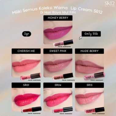 Lip Matte Cream mini 2gram SR12 Cherish Me , nude berry dan Sweet Pink , kissproof, no transfer / ta