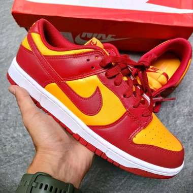 Nike Dunk Low Midas Gold || red orange
