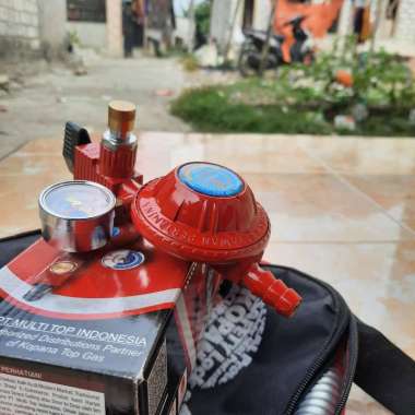Regulator Kompor Gas Elpiji Kopana Pertamina TOPGAS Safety Lock Prime Original