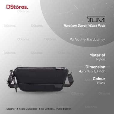 TUMI Harrison Daven Waist Pack Black