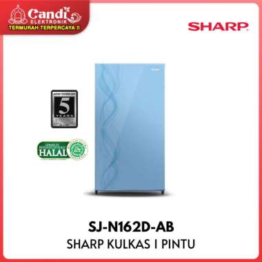 SHARP KULKAS 1 PINTU 128 LITER SJ-N162-AB