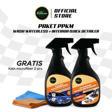 AUTO DAZZLING PAKET FITRA ERI TERLENGKAP WATERLESS DAN INTERIOR CLEANER MOBIL