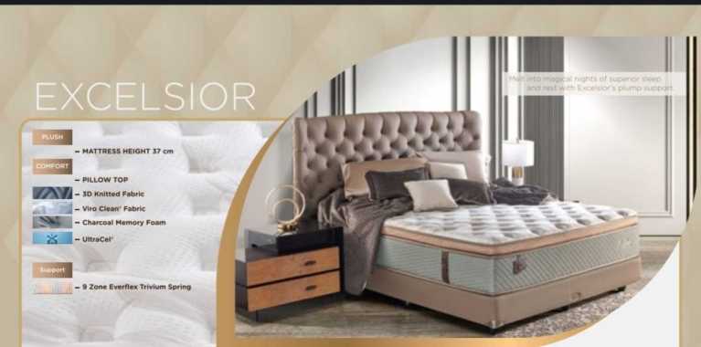 Springbed Lady Americana Excelsior | Kasur | Mattress Set 180 x 200