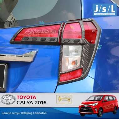JSL Garnish Belakang Calya 2016 Tail Lamp Garnish Carbontivo