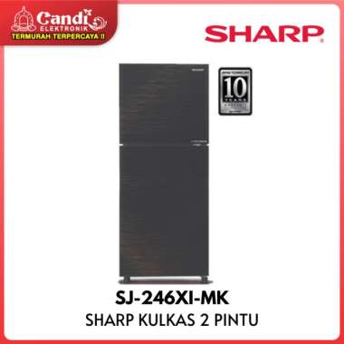 SHARP REFRIGERATOR 2 DOOR SJ-246XI-MK