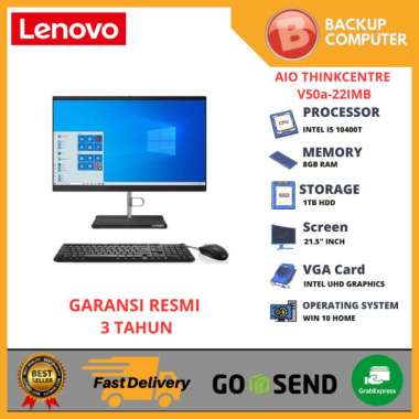 LENOVO THINKCENTRE AIO V50a 11FN009UID-i5-10400T