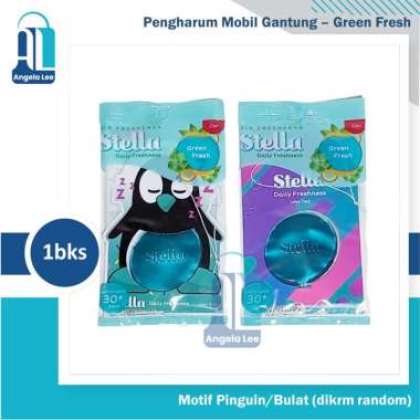 Parfum Pengharum mobil Gantung Stella Daily Freshness Car Fragrance Green Fresh