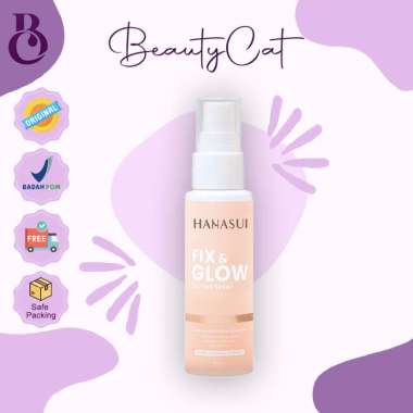 hanasui fix & glow setting spray